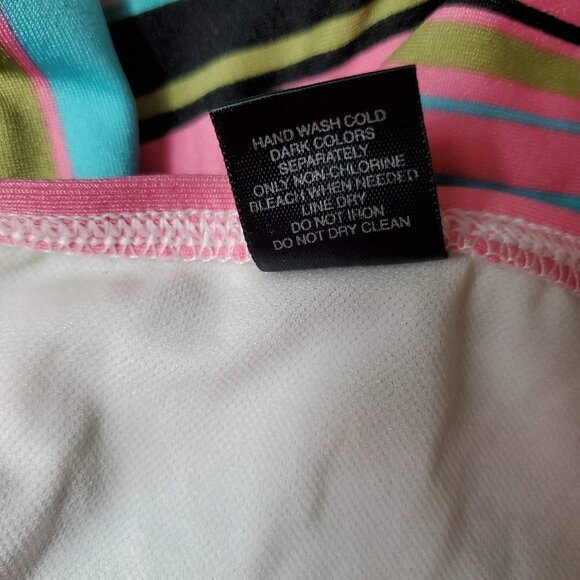 🚨Apostrophe High Waist Stripe Bikini Bottoms - Picture 2 of 4